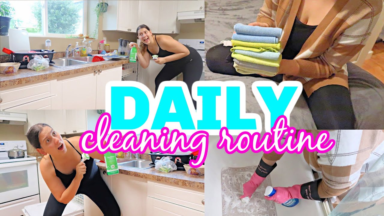 ** NEW!**     Daily Cleaning Routine 2021 Stay at Home Mom    (MOTIVATIONAL SPEED CLEANING)