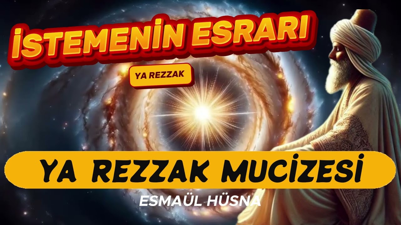 İSTEMENİN ESRARI -- ESMAÜL HÜSNA { YÂ REZZÂK } | DUA EDERKEN | ALLAH'IM DEME #seslikitap #sesli