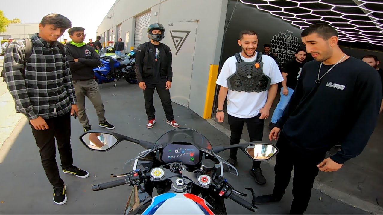 Revealing My New M1000RR at My Bike Meet