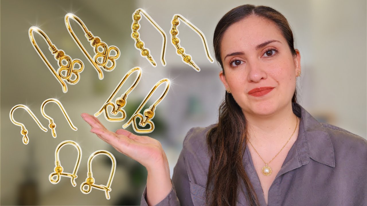 Aprende a hacer ganchos para aretes hermosos|Masterclass #4
