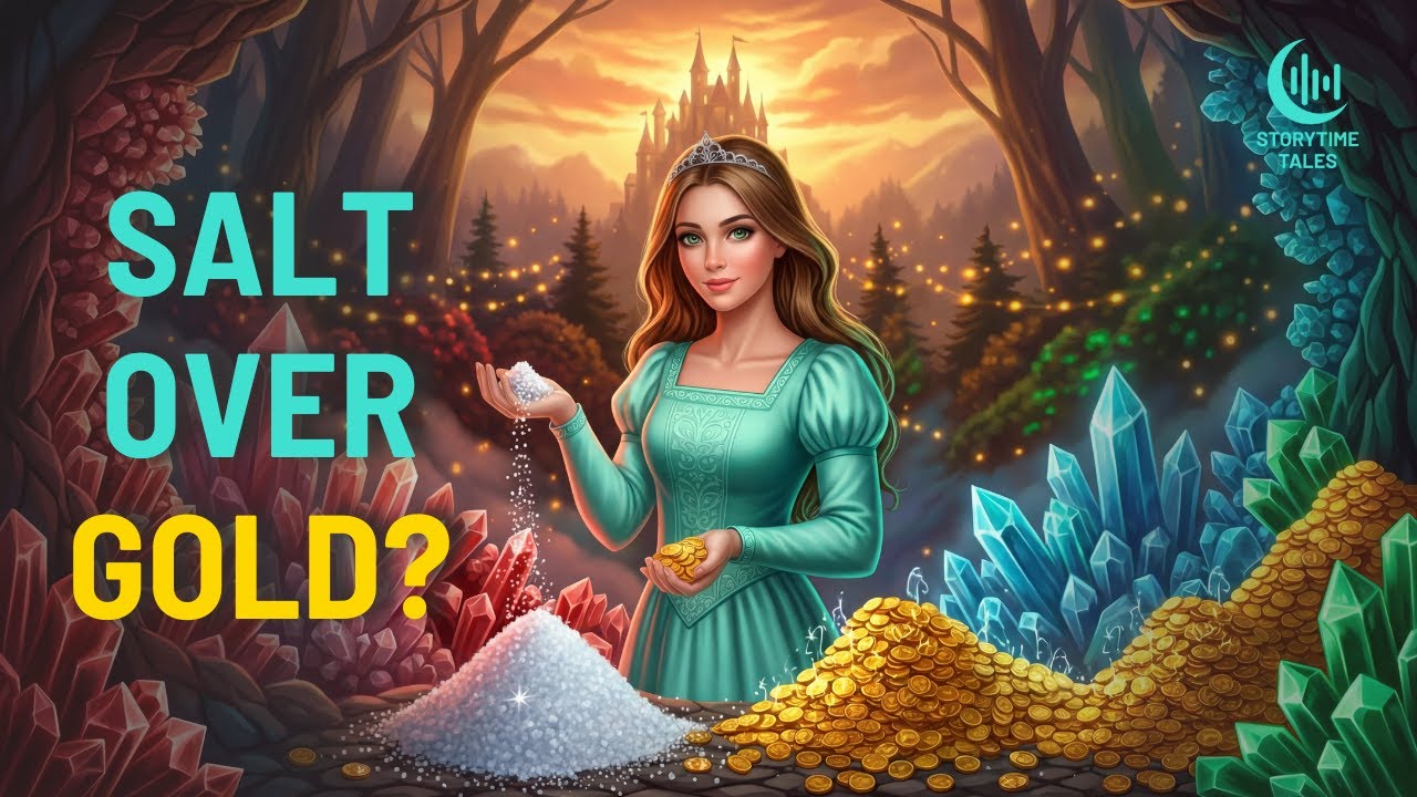 SALT ABOVE GOLD | The Princess Who Proved Salt Is Worth More Than Gold | Slovak Folktale