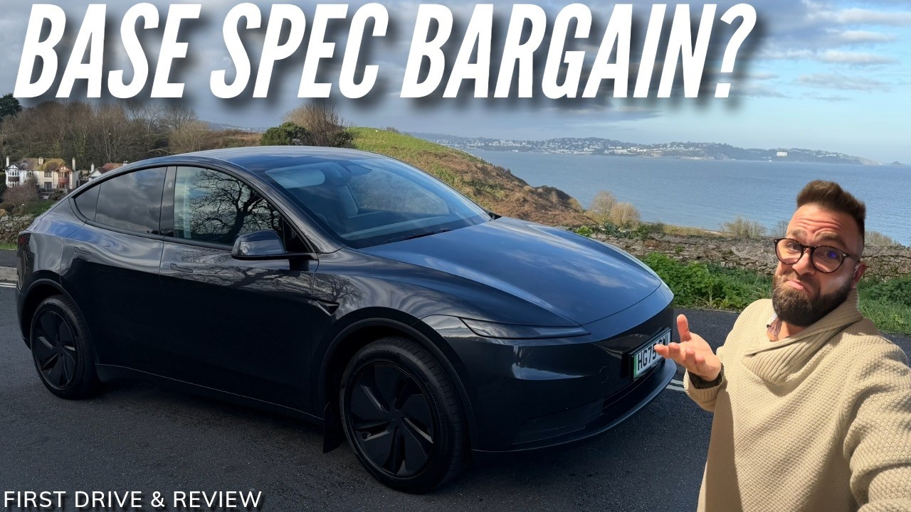 NEW 2026 TESLA MODEL Y ENTRY LEVEL STANDARD MODEL - IS IT A  BARGAIN? - #gawnein60seconds