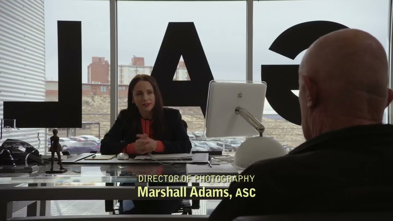 Better Call Saul S03E09-2 Mike Visits Lydia at Madrigal to Launder His Money