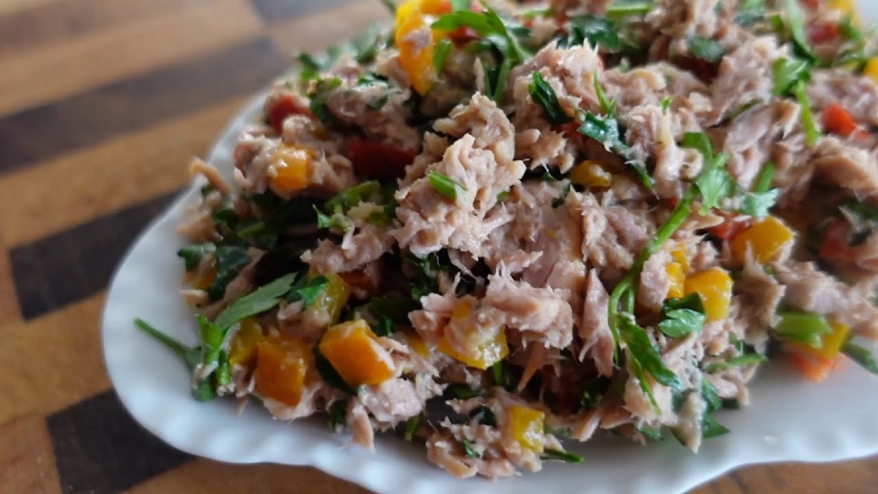 IDEALNA NA KANAPKI I JAKO SAŁATKA pasta z tuńczyka z czosnkiem