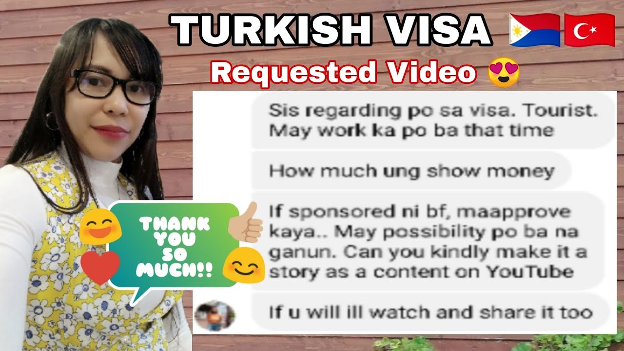 TURKISH VISA: HOW MUCH SHOW MONEY?POSSIBLE BA NA MA-APPROVE? @FilTurkVlog