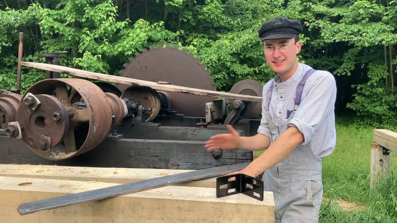 Circular Sawmill Build & Newly Cast Rails