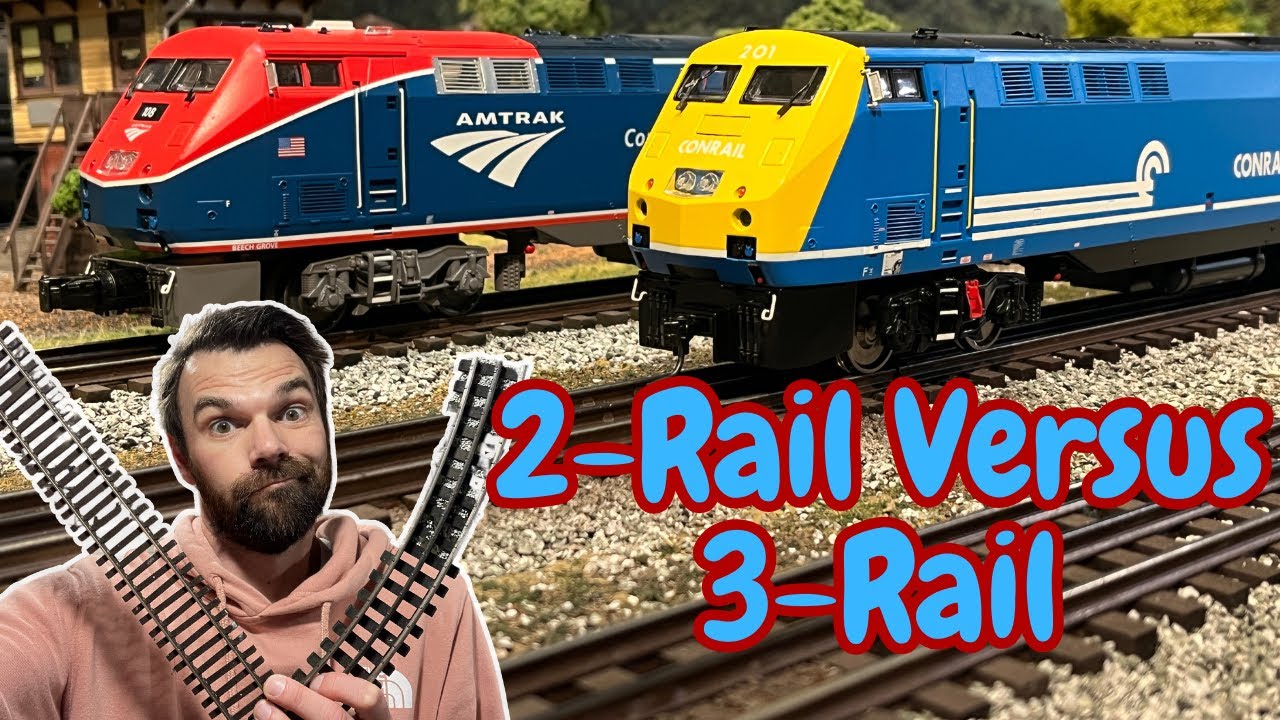 2-Rail versus 3-Rail | New Atlas Conrail P42!