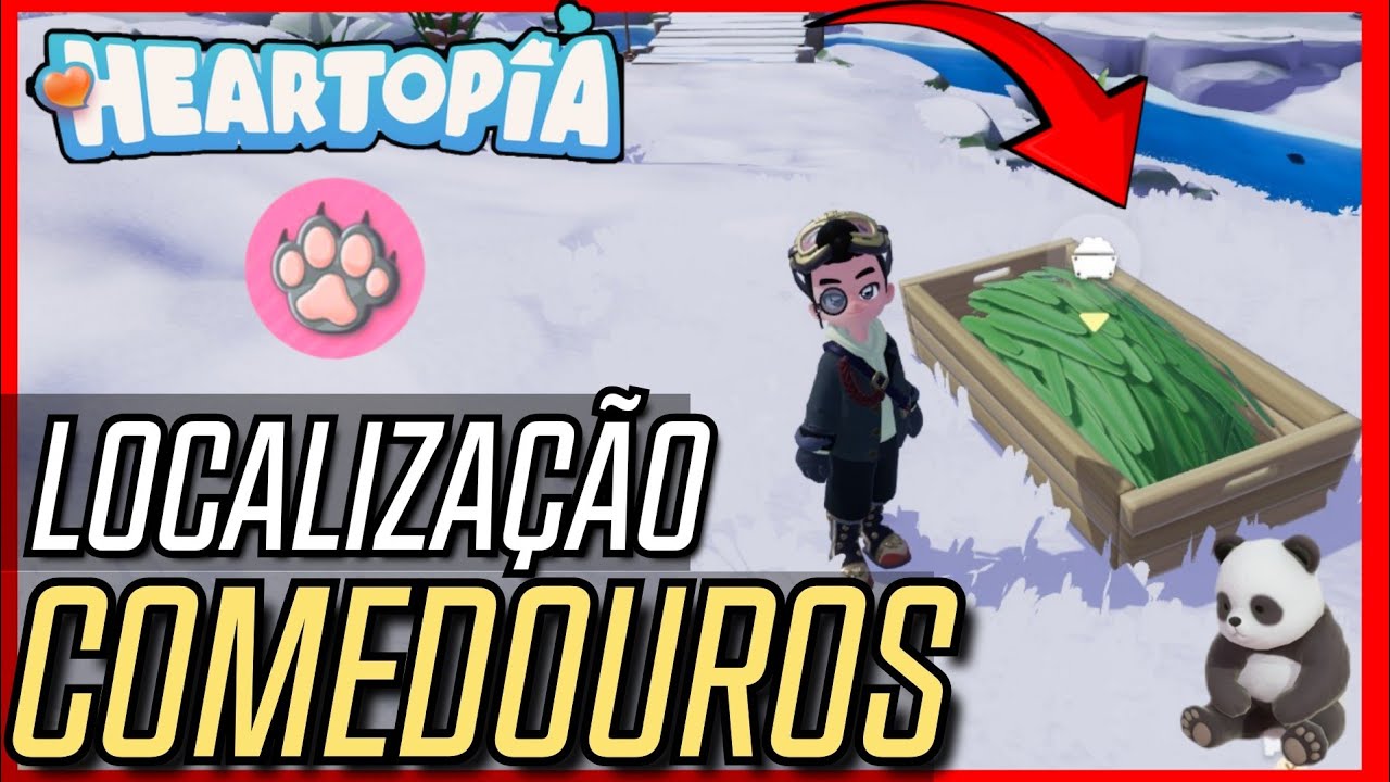 HEARTOPIA | LOCALIZAÇÃO de TODOS os COMEDOUROS dos ANIMAIS, RECOMPENSAS, AFINIDADE, INTERAÇÕES!