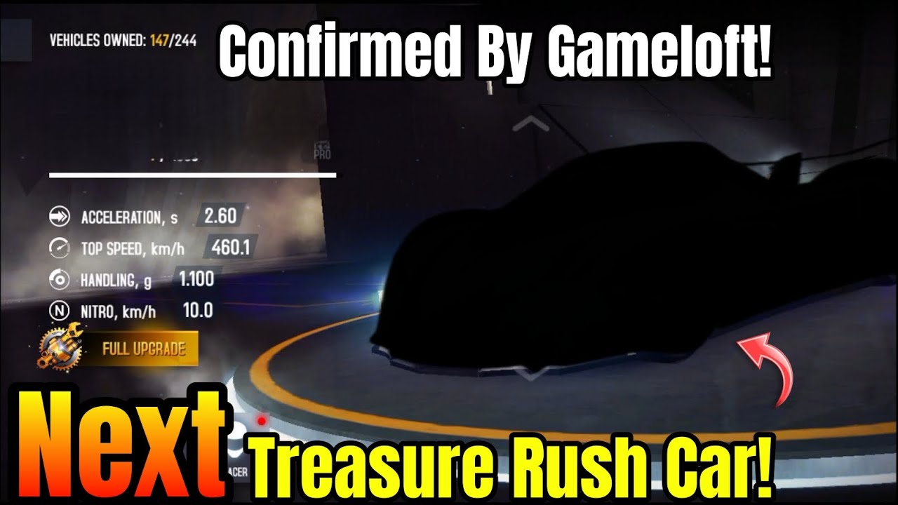 [Asphalt 8] СЛЕДУЮЩИЙ автомобиль в *Treasure Rush*!!! 😱 | Информация о следующем автомобиле в Tre...