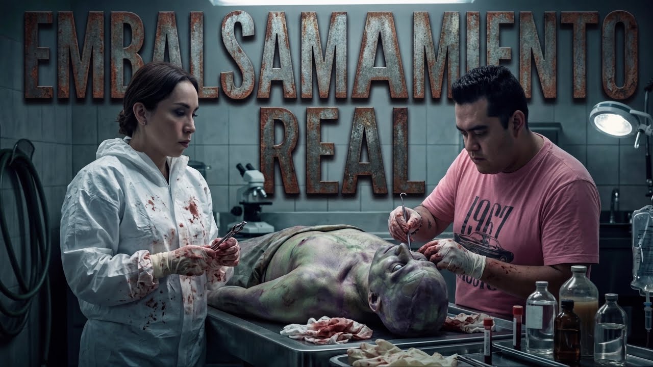 Dentro de una sala de EMBALSAMAMIENTO ft. Estética Post Mortem 💀⚰️