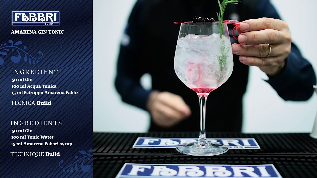 Fabbri Professional | Amarena Fabbri Gin Tonic