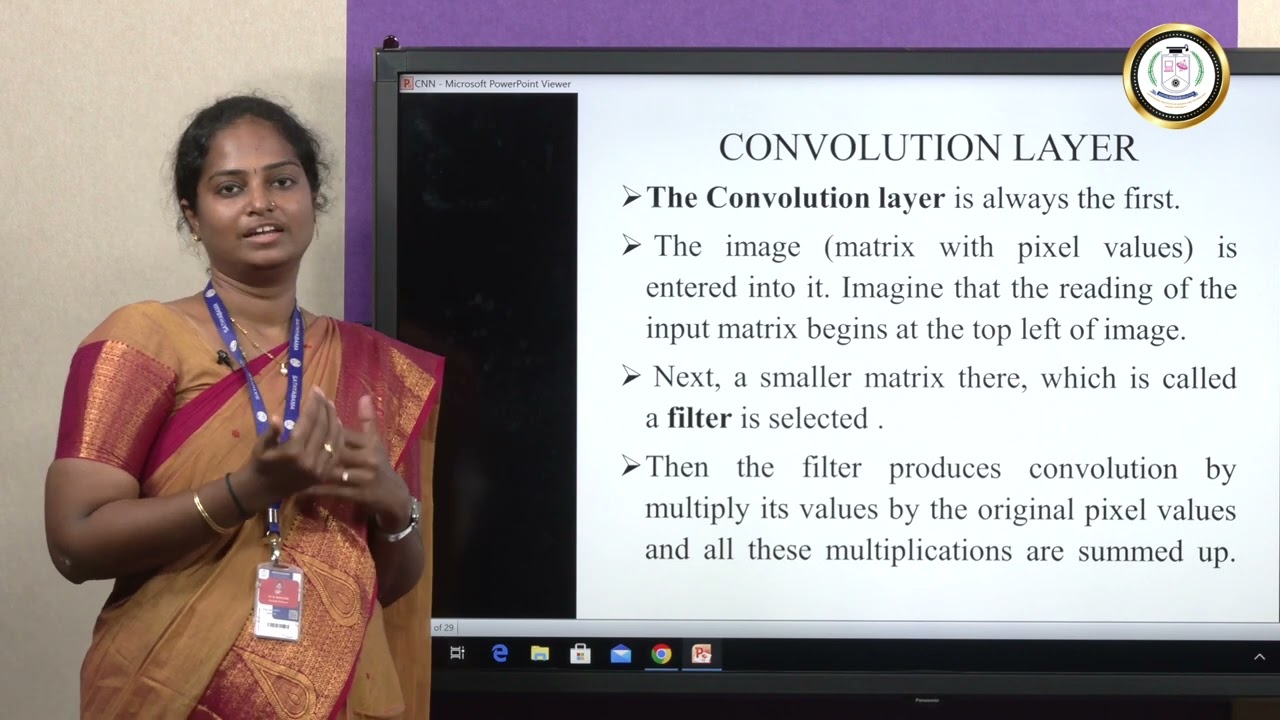 Convolutional Neural Network (CNN) - Dr N Nandhini