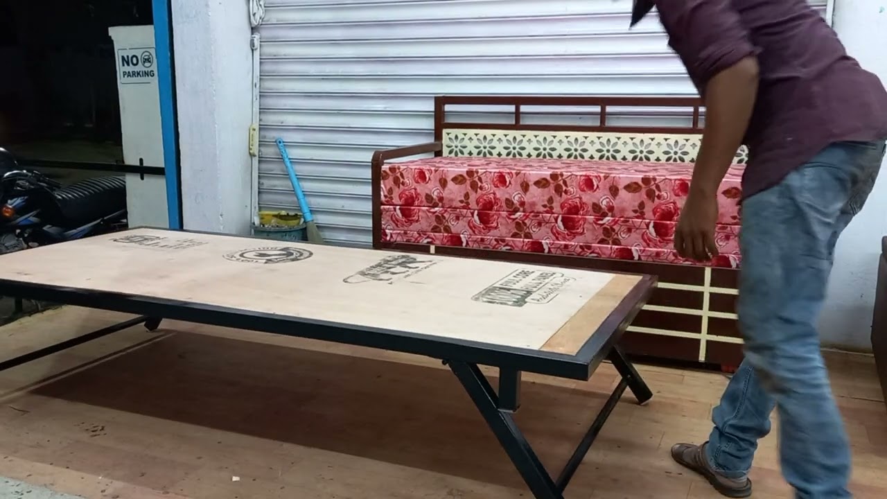 Iron cot folding model 3x6 Hyderabad... what's app 7893222939