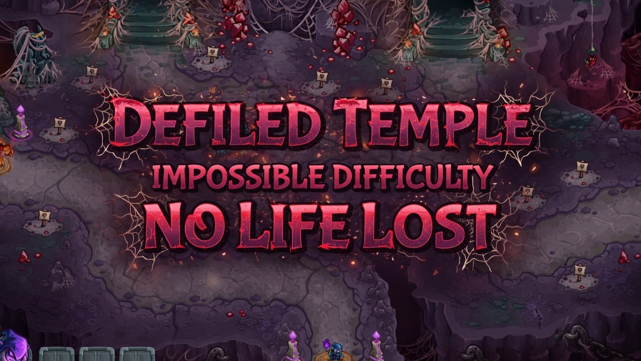 Kingdom Rush Alliance - Defiled Temple [Impossible]