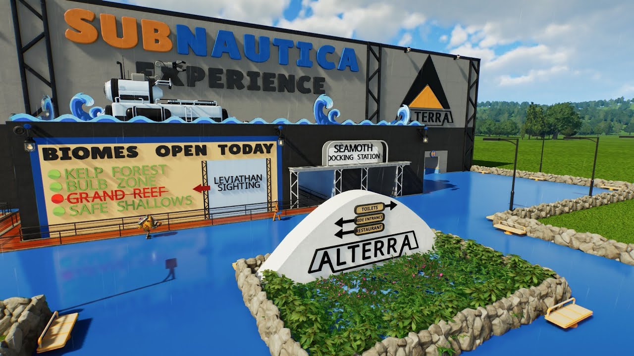 SUBNAUTICA Experience (Created with Planet Coaster 2)