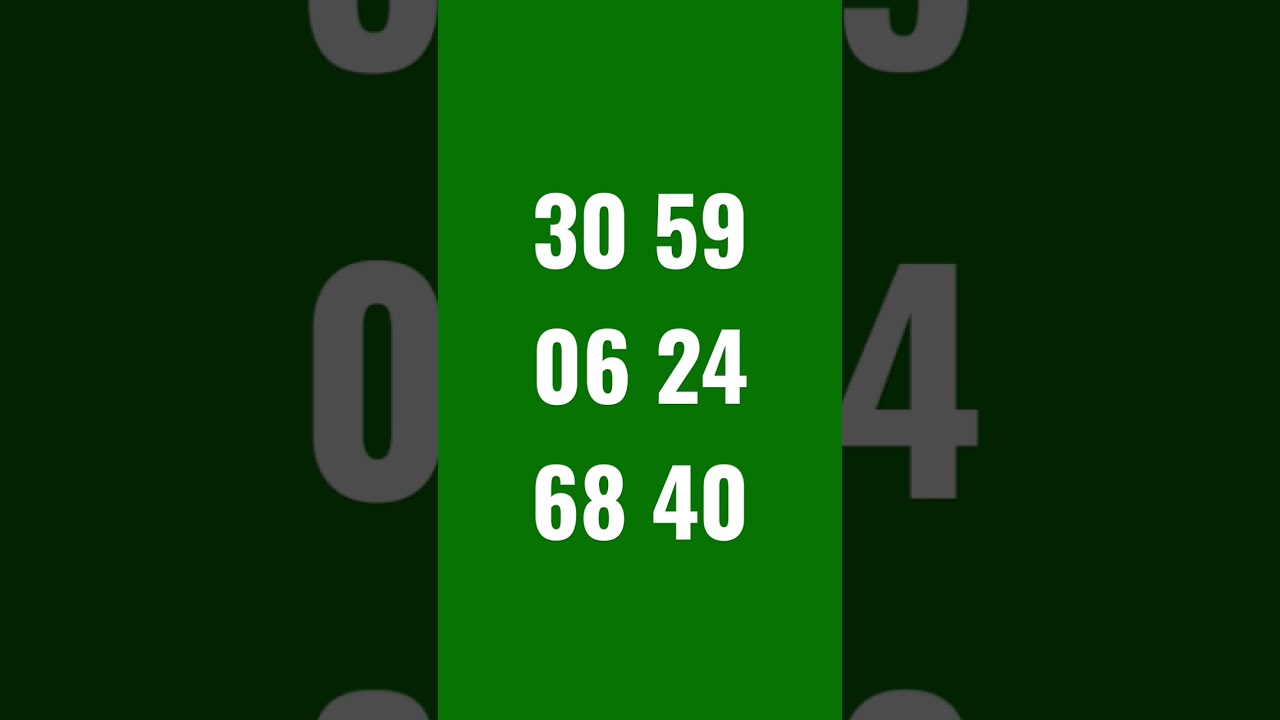 Lucky Numbers for today 23 December 2022   #shorts #formyhand #lottery #betting #gambling