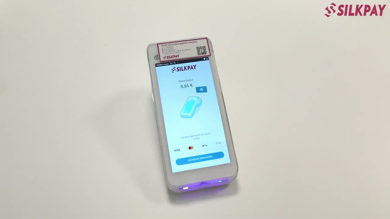How to refund to a bank card via the PAX A920Pro POS terminal?#posmachine #refund | Silkpay official