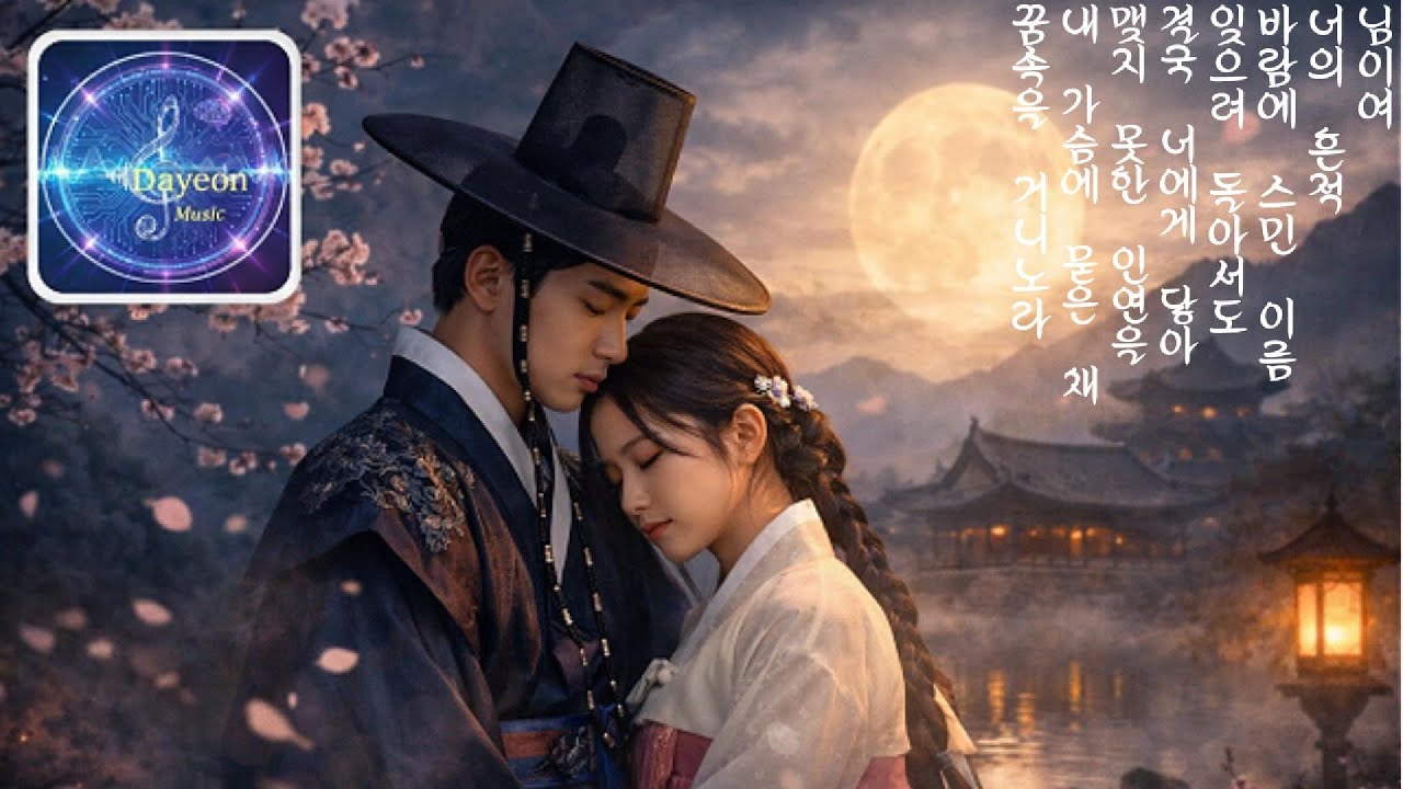 사극 OST 노래 AI가수(여:채희 , 남:채정) 🎵🎵‖💕달빛 아래 새겨진 못다 한 연가💕
