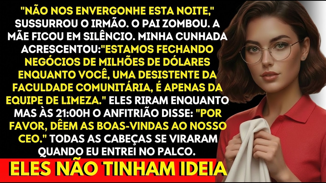 Minha família me chamou de “funcionário”, sem saber que eu era o CEO disfarçado.