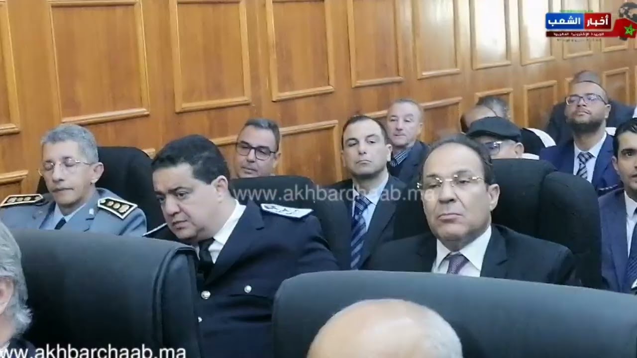 بحضور السيد عامل إقليم خريبكة  حفل تنصيب وكيل الملك لدى المحكمة الابتدائية ونائبه