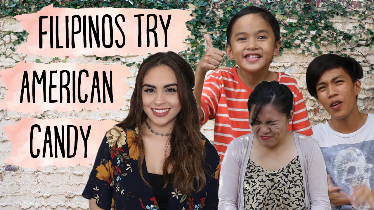 Filipinos Try American Candy (ft. My Pinsan) ♡