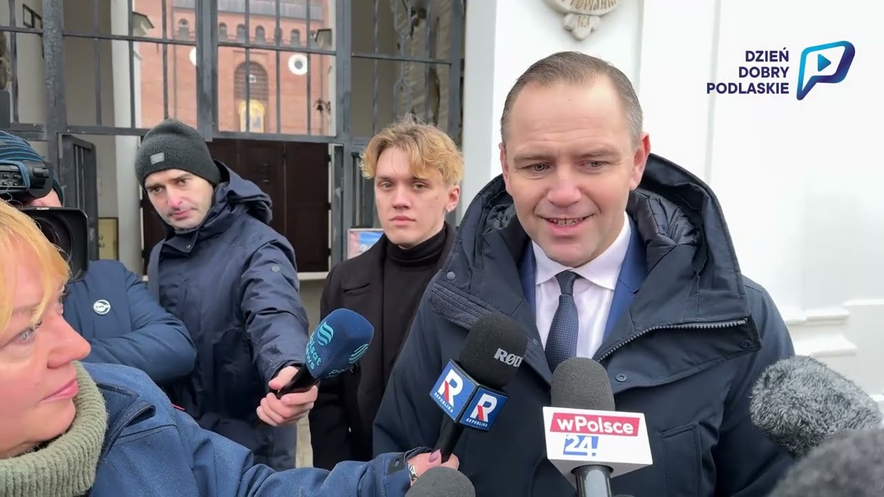 Karol Nawrocki gościł na Podlasiu. Odwiedził między innymi Monaster w Supraślu