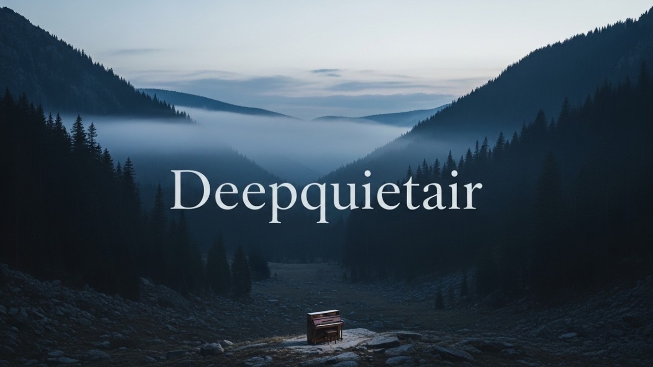 1 Hour Calm Piano for Gentle Focus & Emotional Ease – Deepquietair