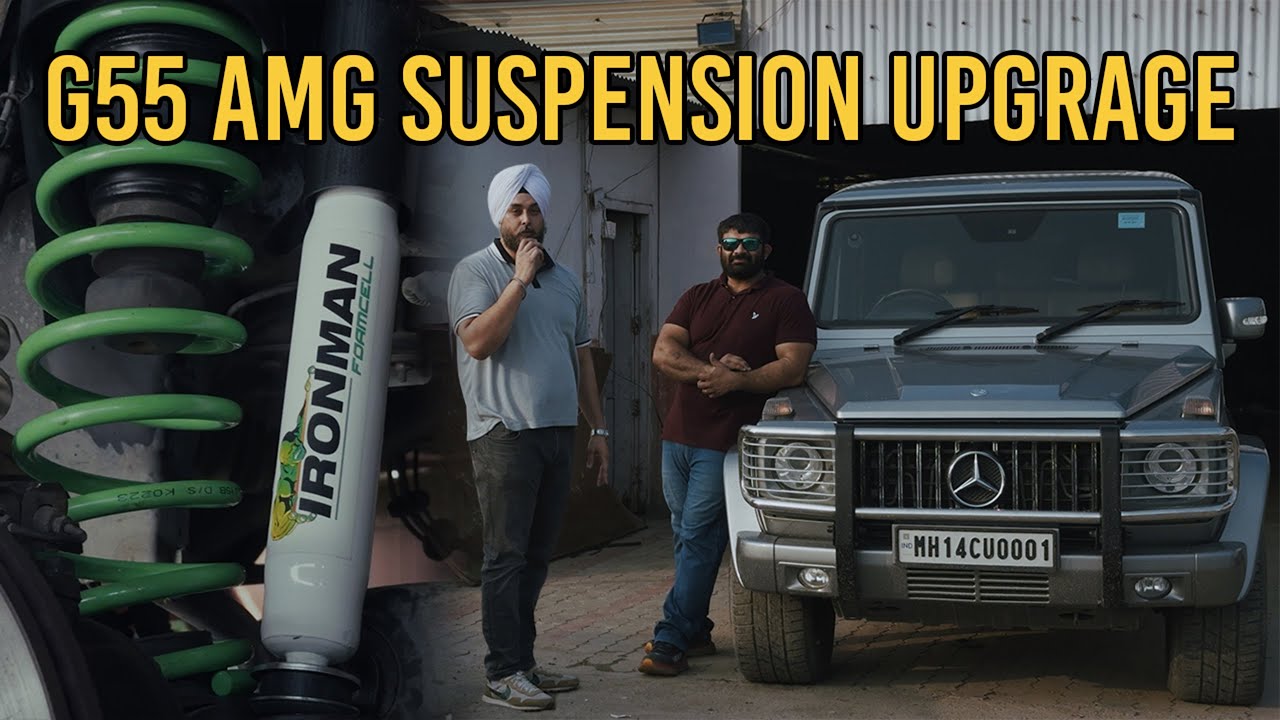 Mercedes G Wagon G55 AMG lift kit suspension upgrade #gwagen #ironman4x4 #thrive2drive