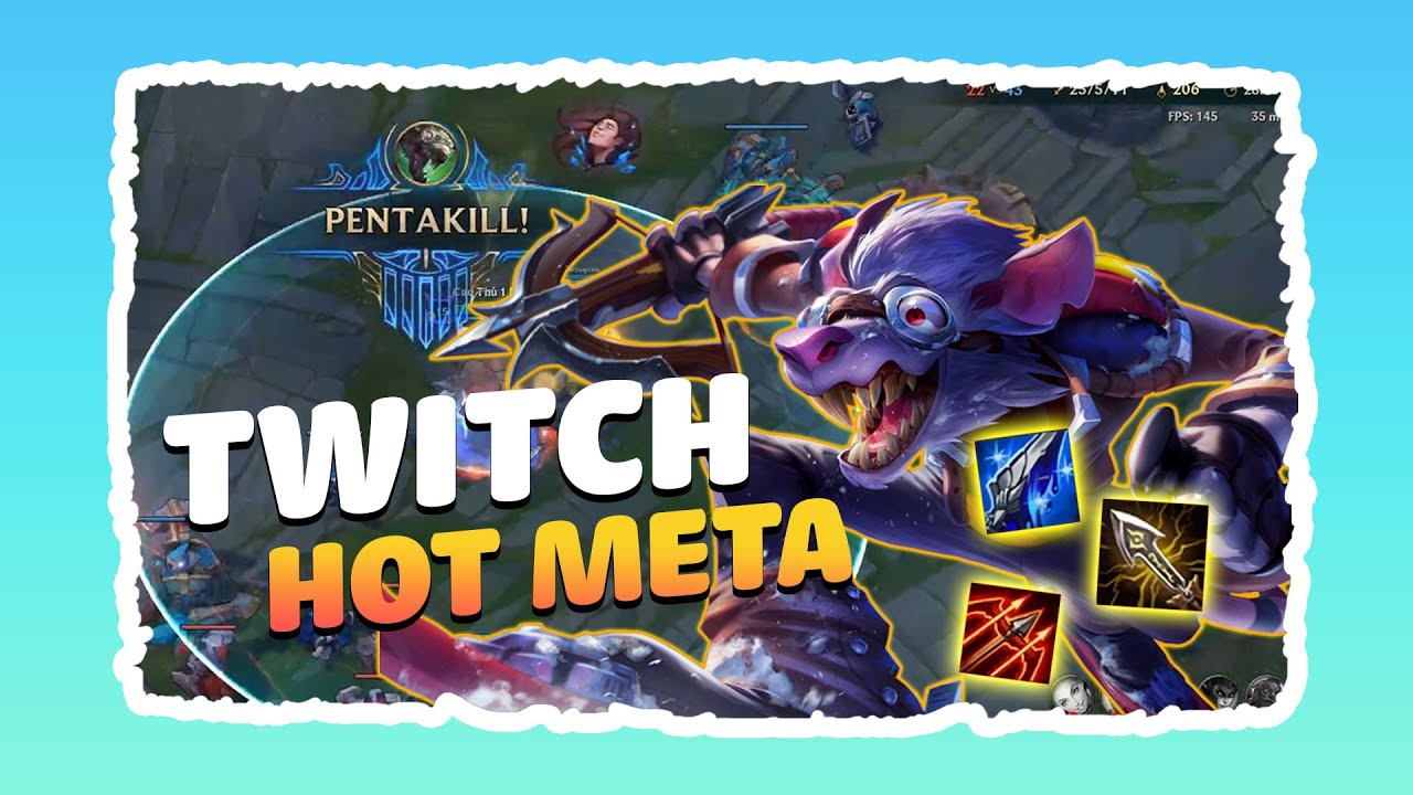 TWITCH TRỞ LẠI HOT PICK TẠI CHUNG KẾT THẾ GIỚI SỨC MẠNH THẾ NÀO