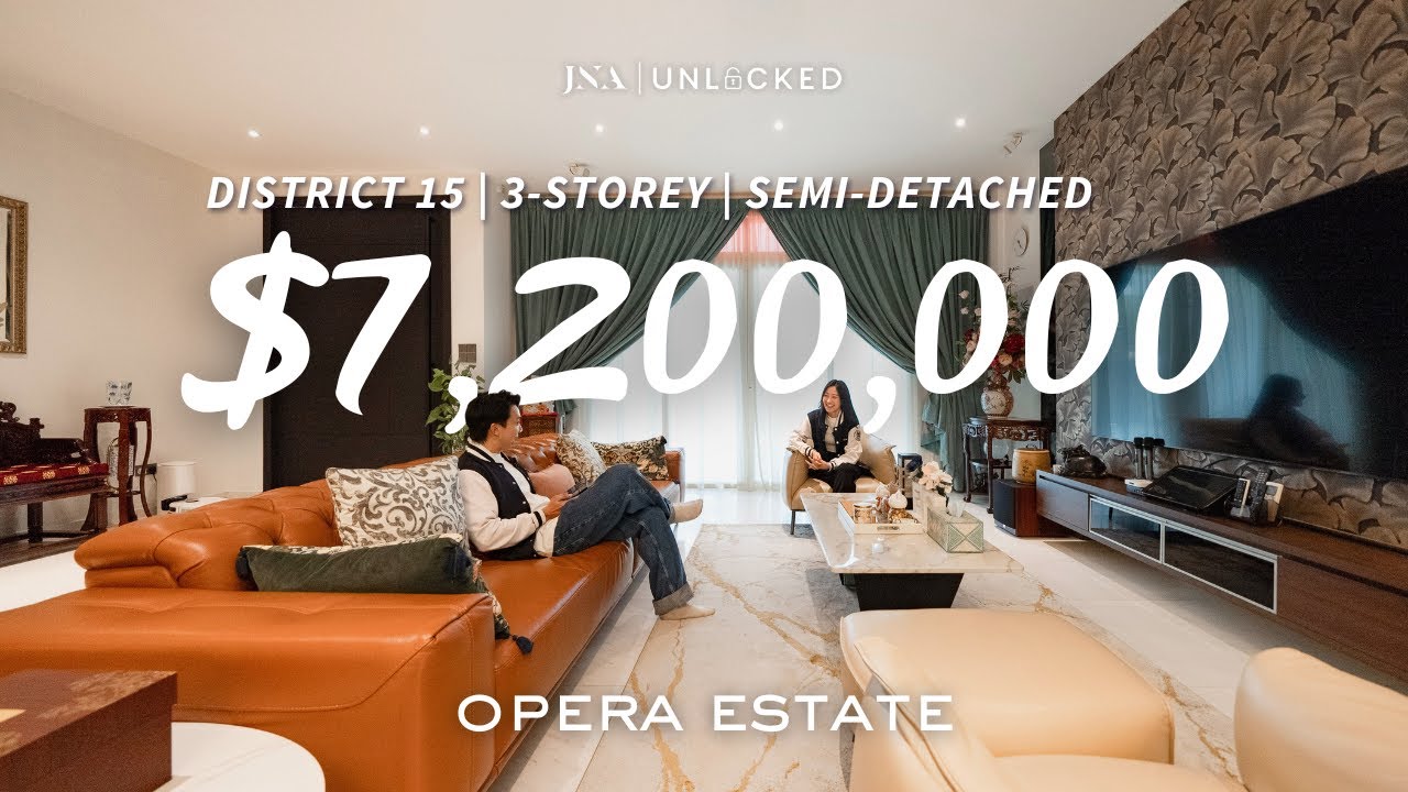 Земельный участок в Сингапуре | Сблокированный дом в районе 15 Opera Estate | Готово к заселению,...