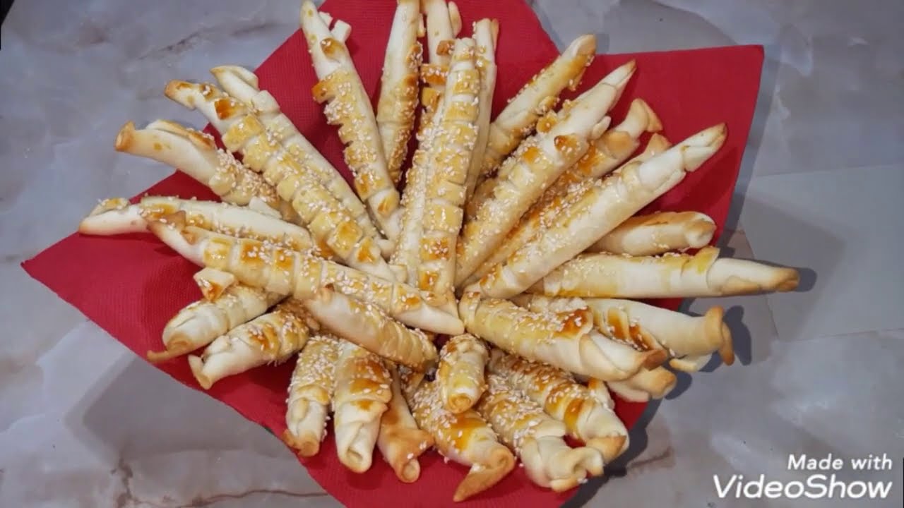 Brzi soleni stapcinja / Брзи солени стапчиња - тестото не стасува  / Fast salted sticks