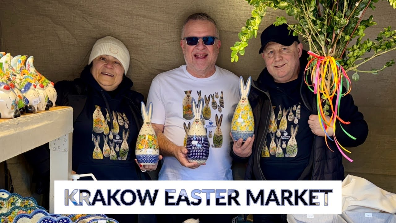 Krakow Poland Easter Market 2025 | Targi Wielkanocne | Polish Easter market in fantastic setting