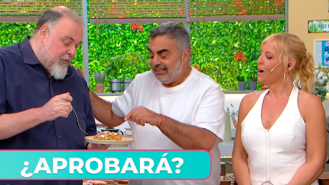 TENSI&Oacute;N EN LA COCINA REBELDE: Pietro Sorba prob&oacute; y puntu&oacute; el plato que cocin&oacute; Moldavsky