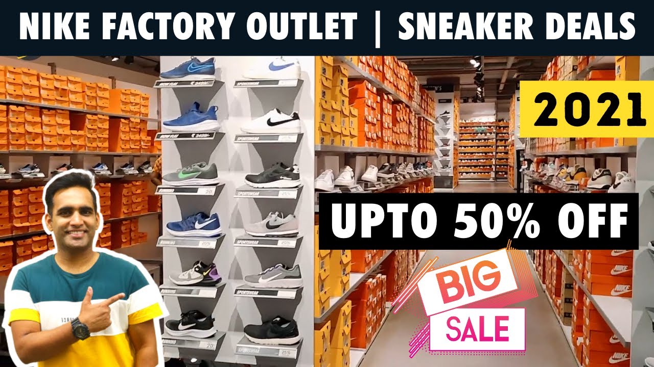 Nike Factory Outlet | Mumbai 2021 | Stylish Nike Sneakers on Sale | Buy Shoes at Heavy Discount