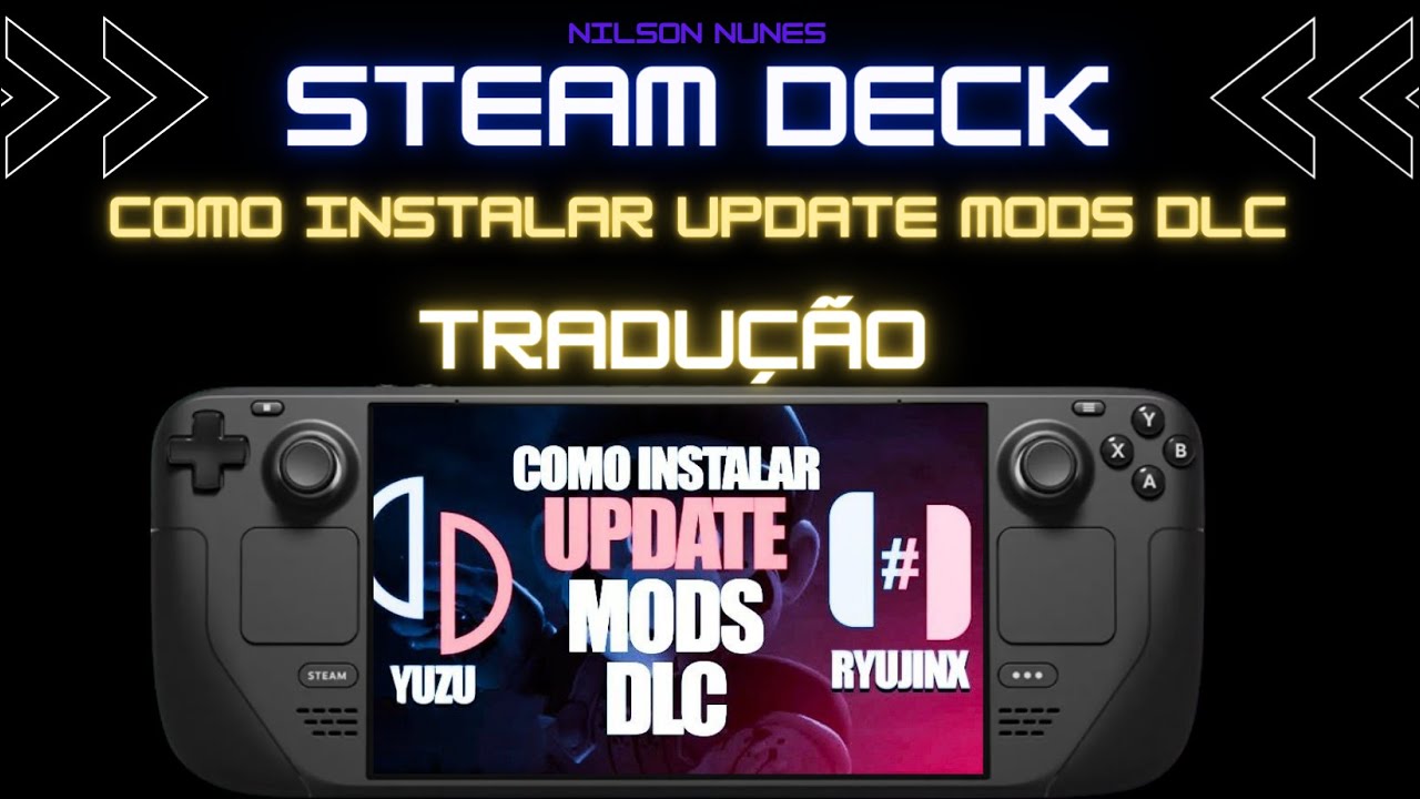 Como instalar update mods dlc Tradução em seu STEAM DECK