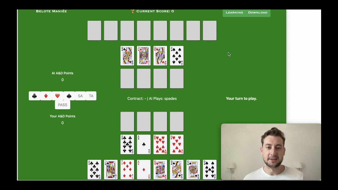 Belote Maniée [FR] - Tutorial pratique pour démarrer et apprendre rapidement