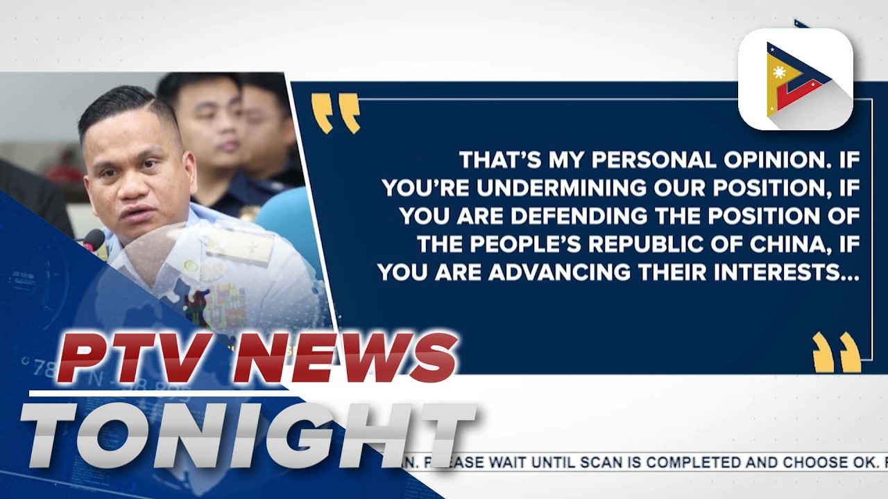 PCG spox for WPS says defending China narrative may be considered treason following 2-round...