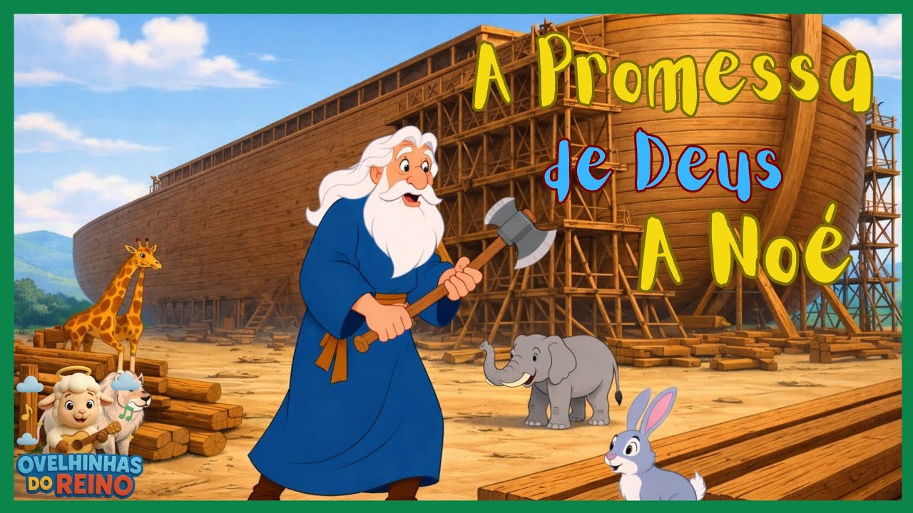 A Promessa de Deus a Noé | Ovelhinhas do Reino 