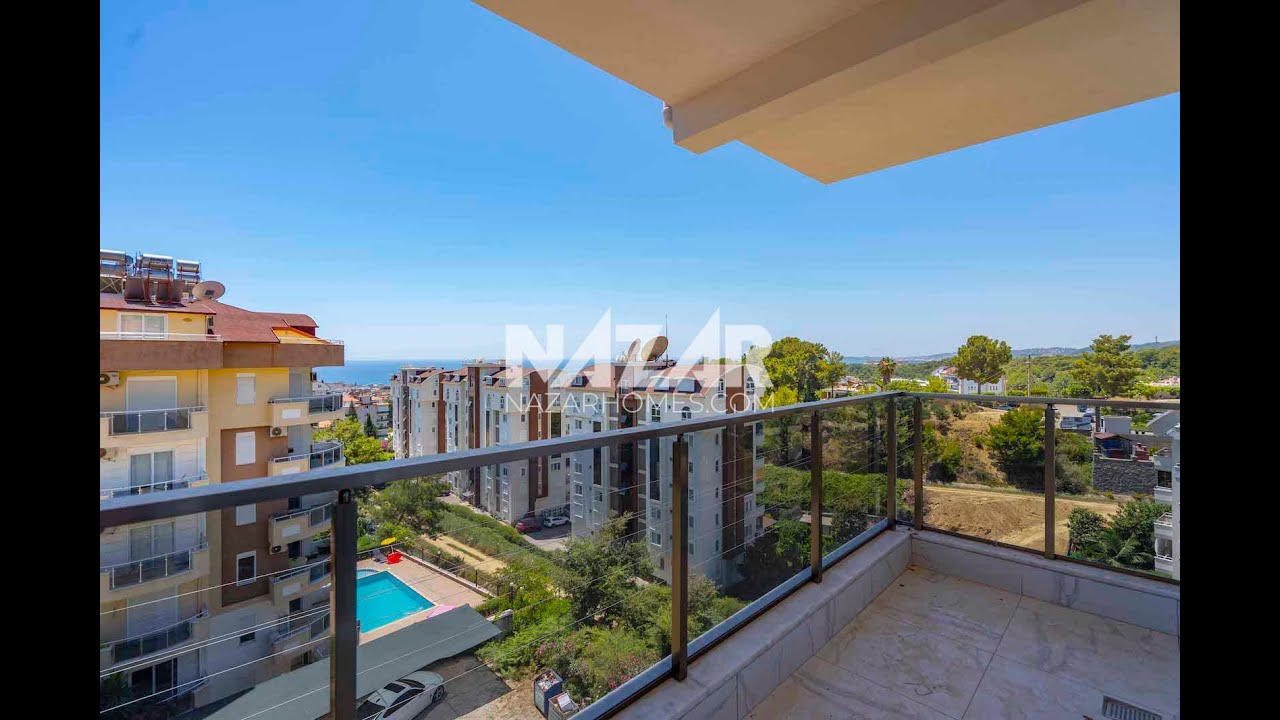 Alanya Avsallar’da Satılık Manzaralı 2+1 Dubleks Daire