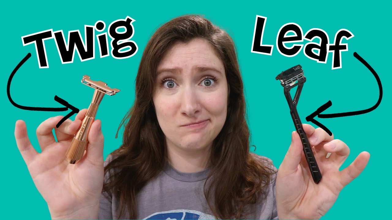 THE LEAF RAZOR VS THE TWIG RAZOR // *NEW* Twig Razor Review from Leaf Shave // Zero Waste Shaving