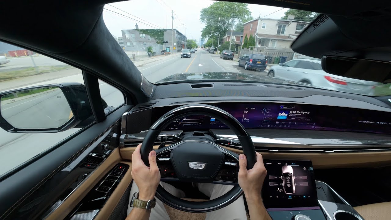 POV TEST DRIVE! - Cadillac Escalade IQ