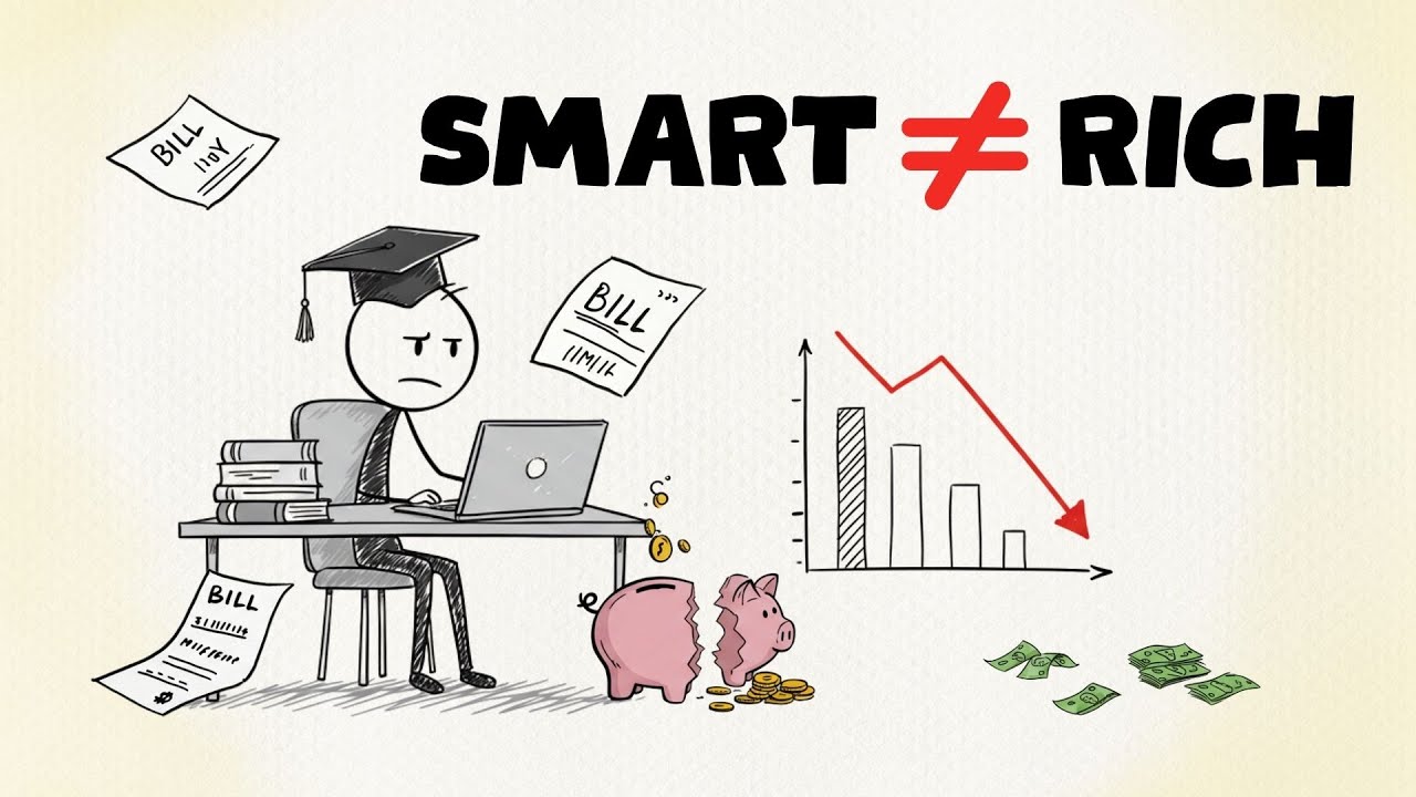 Why Smart People Stay Poor (Psychology Explained)