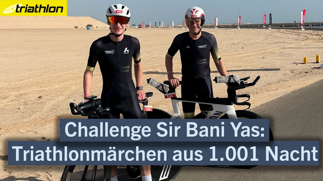 Triathlonmärchen aus 1001 Nacht: Als Vater und Sohn bei der Challenge Sir Bani Yas