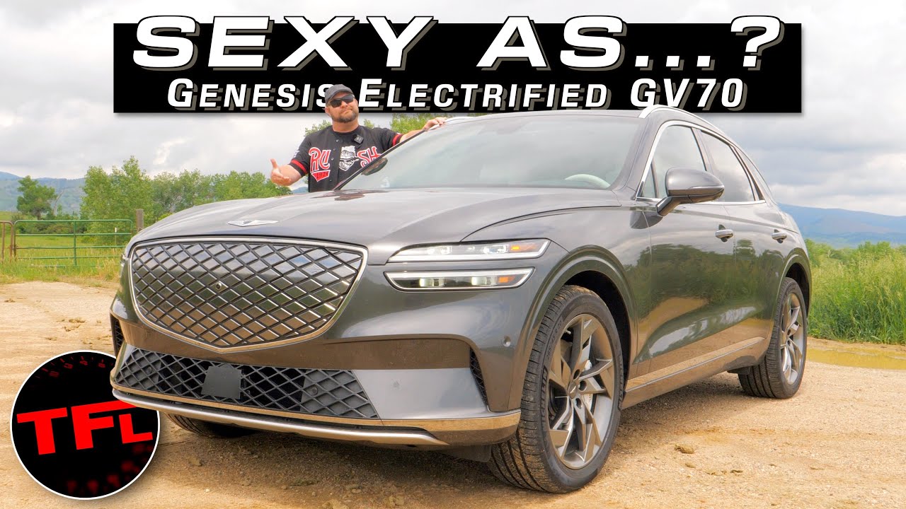 Genesis Electrified GV70 2023 года — лучший электромобиль класса люкс, о котором вы, вероятно, ни...