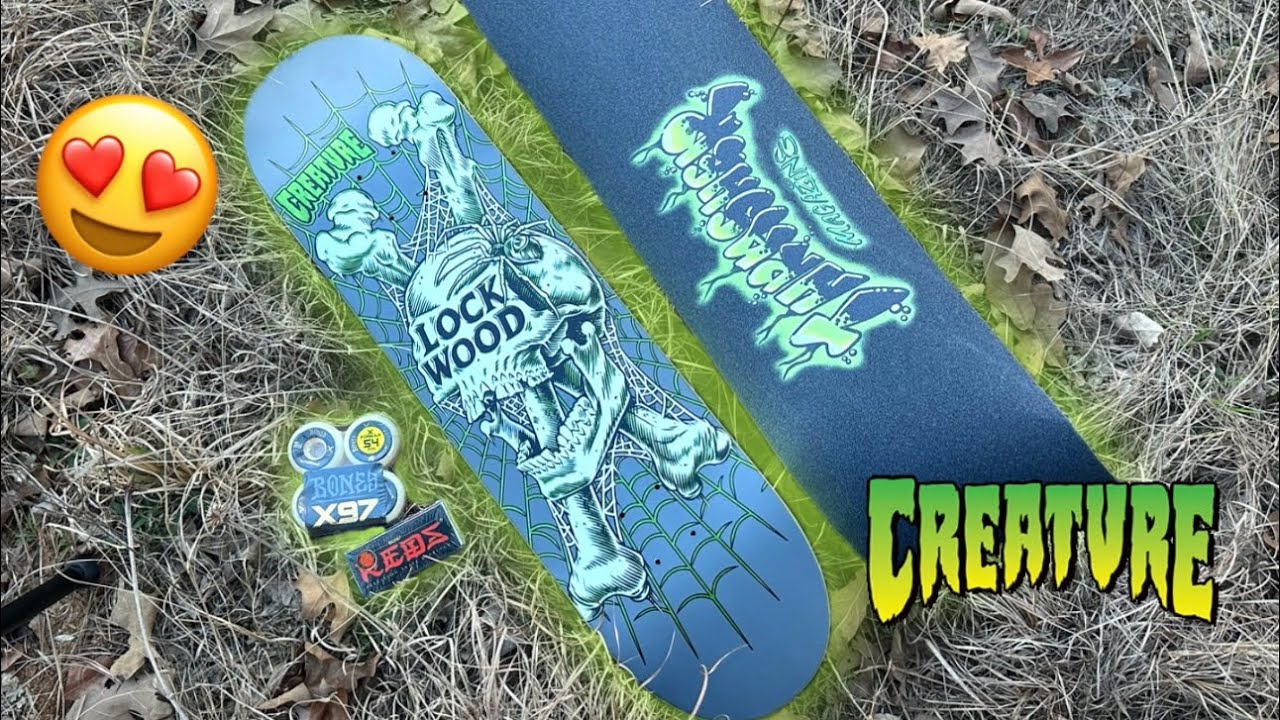 Creature Vx Skateboard Setup In The WOODS