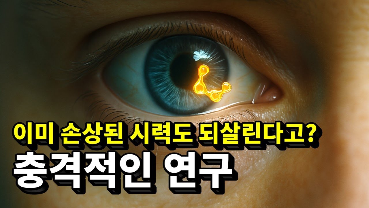 이미 손상된 망막을 재생한 충격적인 연구 결과