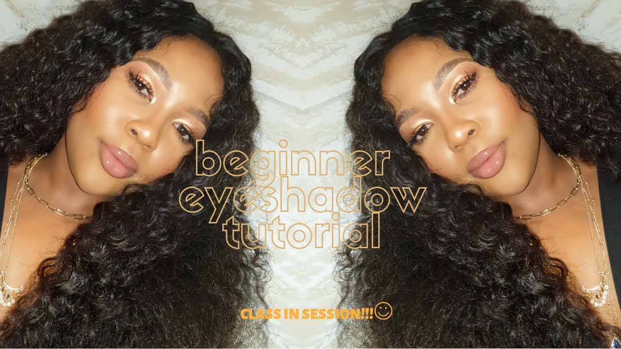 PERFECT BEGINNER EYESHADOW TUTORIAL | Melo Moikangwe | South African Youtuber