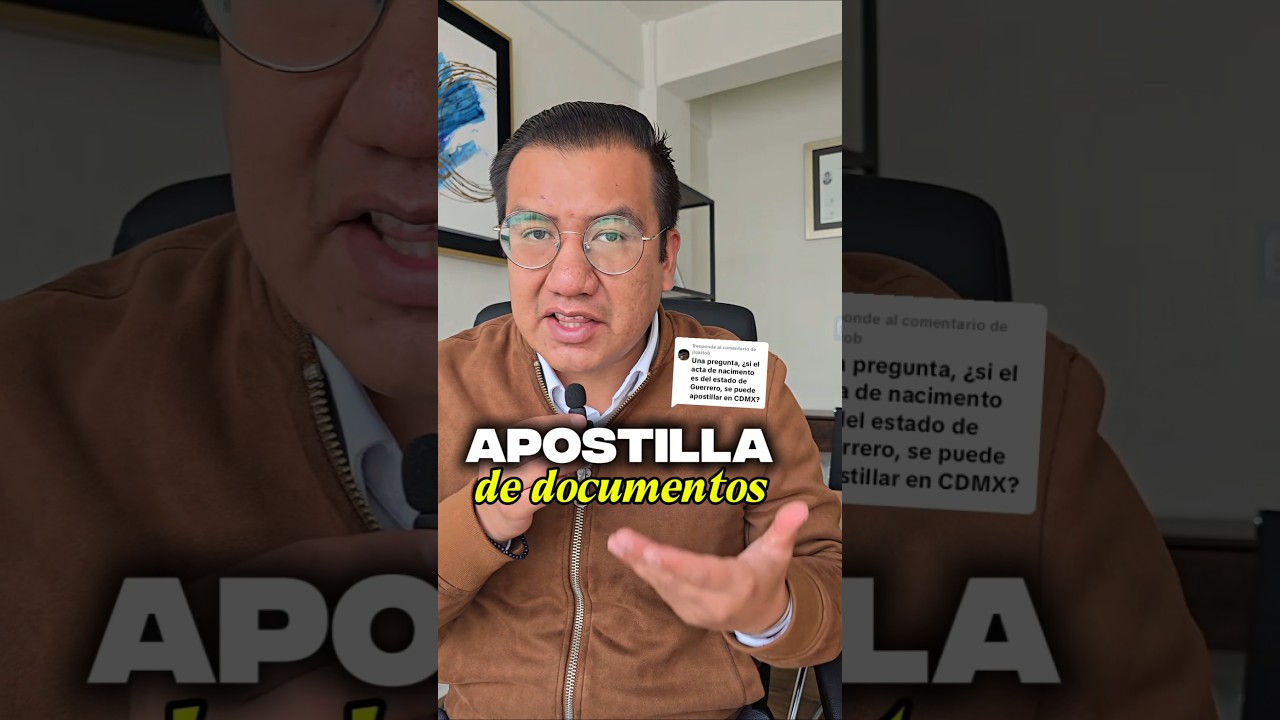 Apostilla de documentos 