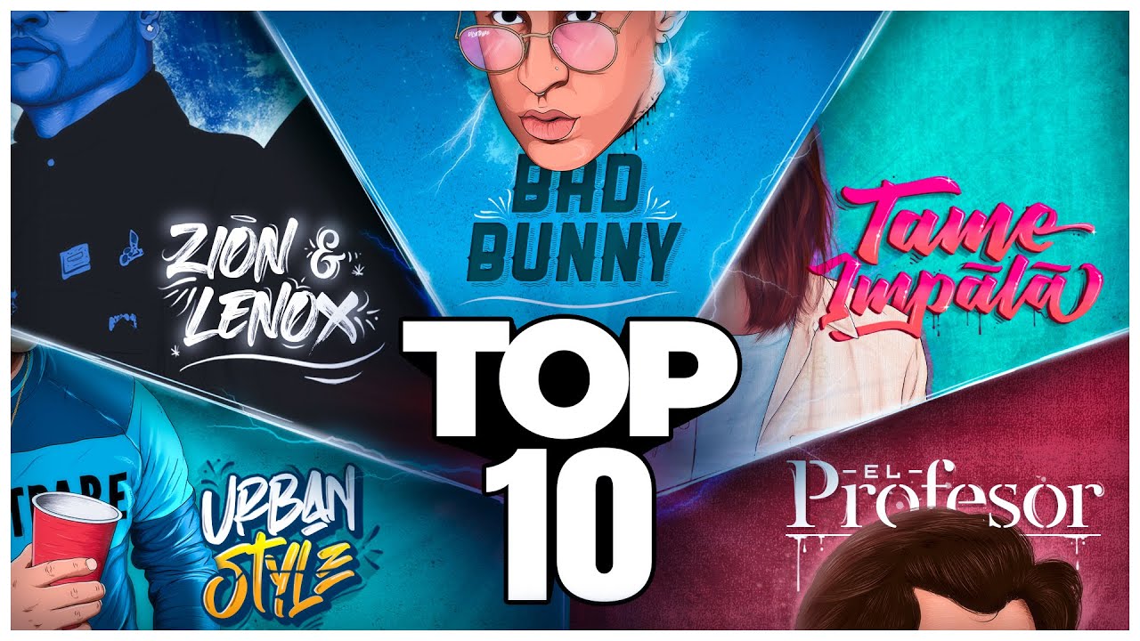 🔥 TOP 10 TYPOGRAPHY for Illustrations | Dilustrare
