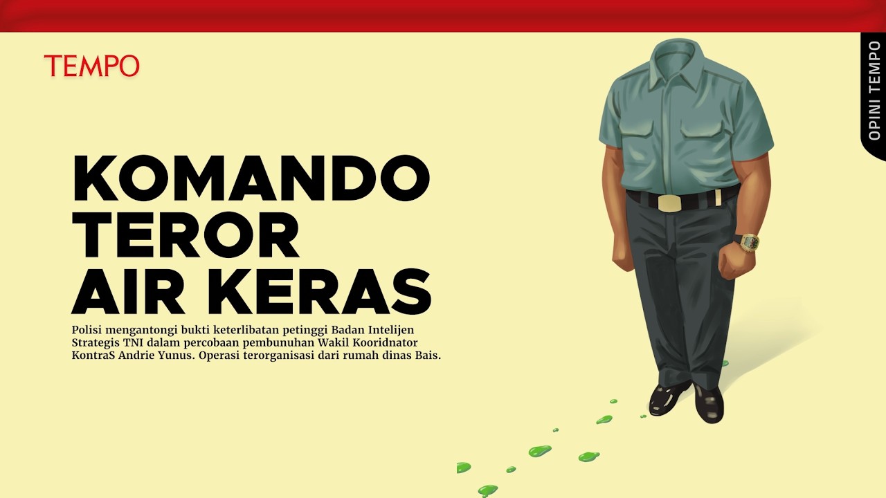 Dulu Menculik, Sekarang Meneror | Opini Tempo